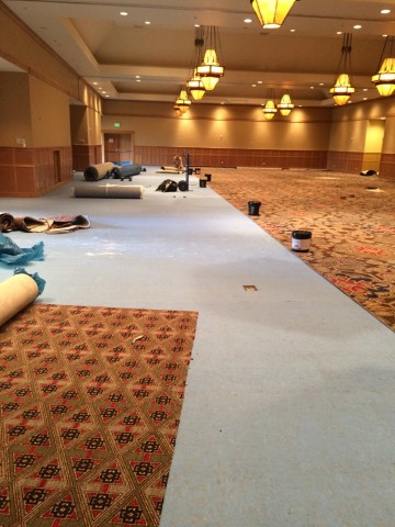 Carpet install